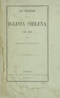 Los ori jenes de la iglesia chilena, 1540 1603. - Homelite 330 kettensäge handbuch ser 602540065.