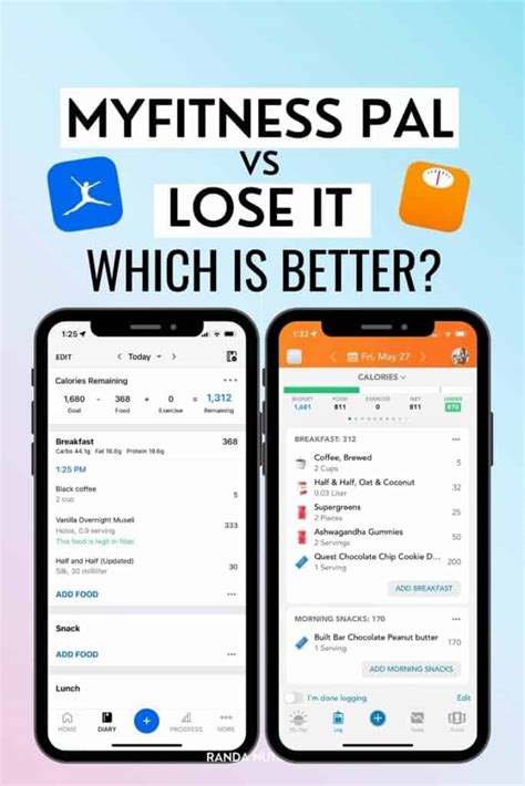 Lose it vs myfitnesspal. However, we feel it's more geared to weight loss than everyday lifestyle changes. Cronometer and MyFitnessPal both have more than 300,000 foods in their database. Our research is that Cronometer focuses more on biometrics and tracking 82 micronutrients compared to MyFitnessPal which is more geared towards atheletes. 