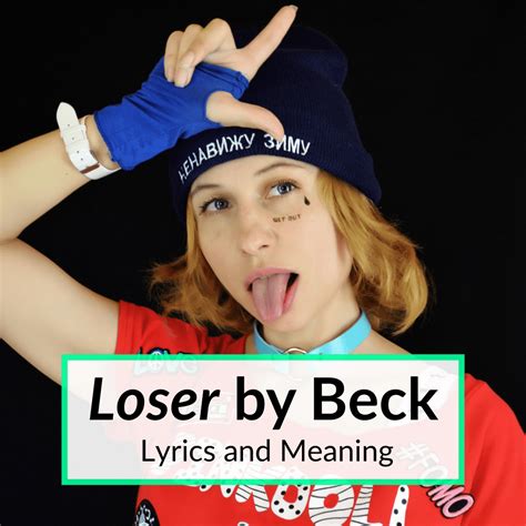 Loser beck lyrics. Beck-Loser. In the time of chimpanzees, I was a monkey Butane in my veins and I'm out to cut the junkie With the plastic eyeballs, spray paint the vegetables Dog food stalls with the beefcake pantyhose. Kill the headlights and put it in neutral Stock car flamin' with a loser in the cruise control Baby's in Reno with the Vitamin D Got a couple ... 