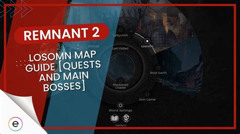 Losomn remnant 2 map. Follow the card with your eyes Choose the right door Faerin Mural Piece. Head back to the Palace Courtyard. insert both masks on either side of the mural. Learn more. When arriving in Losomn ... 