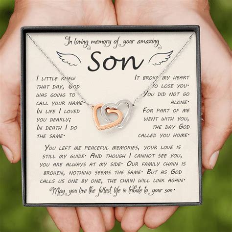 Loss Of Son Sympathy Gifts