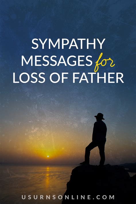 Loss of a father quotes for a friend.  Sending Short Condolence Messag...