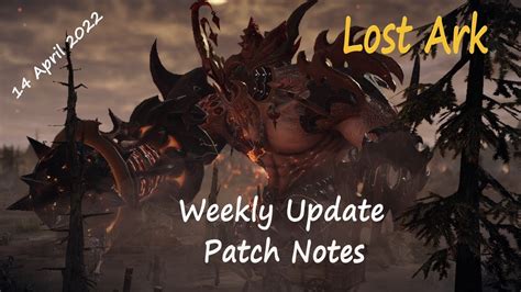 Lost Ark Weekly Update Patch Notes The Nerd Stash