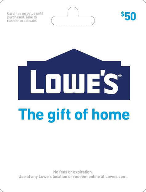 Lost Lowes Gift Card