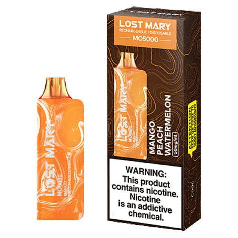 Lost Mary MO5000 - Disposable Vape Device - Mango Peach