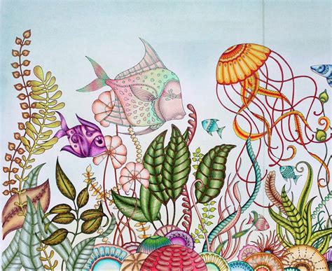 Lost Ocean Coloring Book