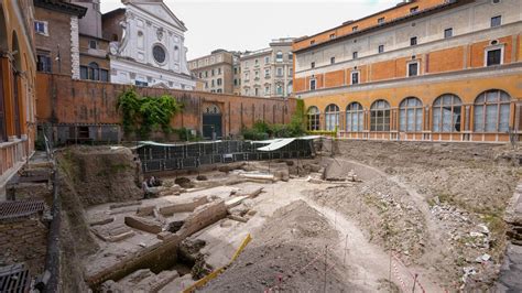 Lost for centuries, Emperor Nero’s theater is unearthed in Rome