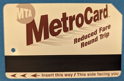 for a Metropolitan Transportation Authority Reduced-Fare MetroCard (RFM) issued to people 65 years of age and older and people with disabilities. This program is managed by MTA New York City Transit.. 