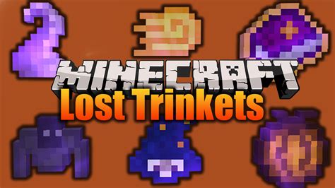 Lost trinkets mod. Sunken Trinkets Mod. 70+ Unlockable trinkets with different useful abilities. Sunken Trinkets is a fork & continuation of the Lost Trinkets mod from owmii. Client and server Adventure Equipment Game Mechanics. 190 download s. 6 follower s. Created 6 months ago. Updated 6 months ago. Follow Save . Report Copy ID. Host your Minecraft server … 