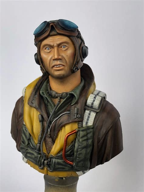 Lot of 2x Verlinden USAAF Fighter Pilots (6) WWII #483 1:48