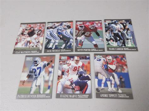 Lot of 3 1991 Fleer Ultra Football Cards, Commons & HOF eBay