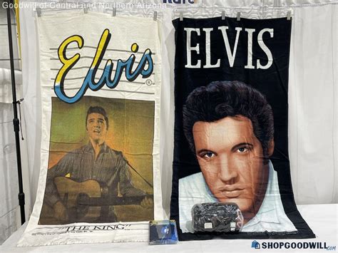 Lot of Elvis Memorabilia - shopgoodwill.com