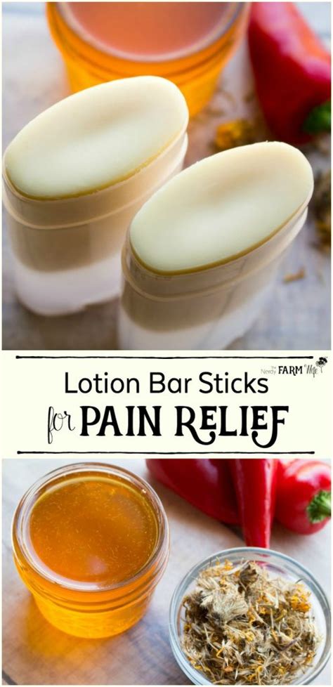 Lotion Bar Sticks for Pain Relief {Arthritis and Achy Muscles}