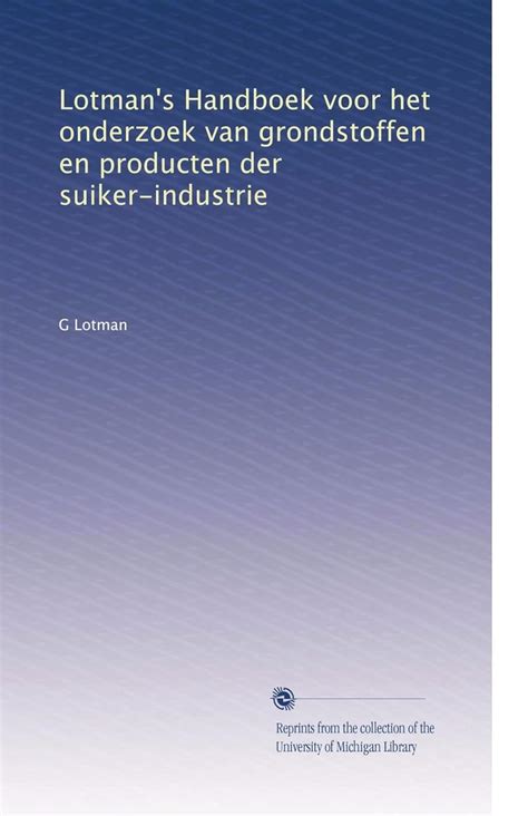 Lotman's handboek voor het onderzoek van grondstoffen en producten der. - Rca home theater premiere tv manual.