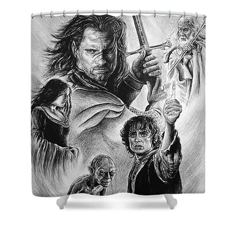 Lotr Shower Curtains - Fine Art America