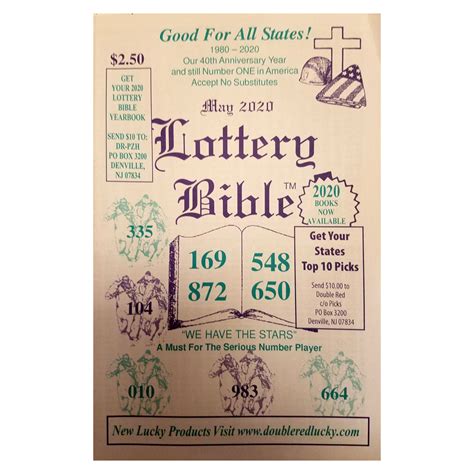 Lottery bible june 2023. Things To Know About Lottery bible june 2023. 