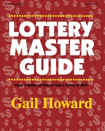 Lottery master guide by gail howard. - Saunders handbook of veterinary drugs small and large animal 4e handbook of veterinary drugs saunders.