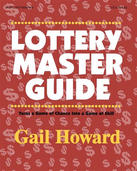 Lottery master guide turn a game of chance into a game of skill by howard gail 2003 paperback. - Fiat marea 1999 repair service manual.