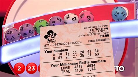 Lottery results - Tonight