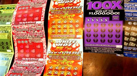 Today’s Tennessee Lottery Scratch Offs. We have
