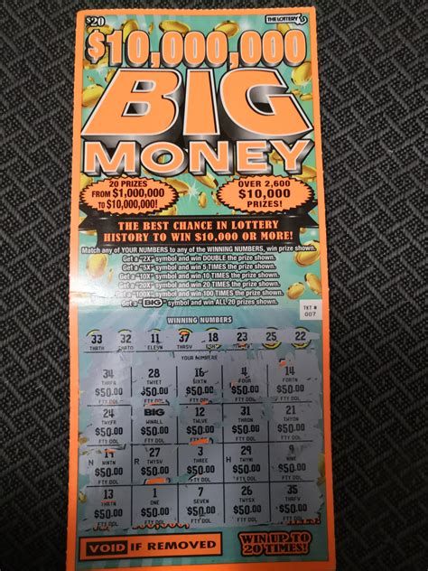 Scratch off-lottery tickets include a th
