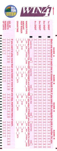 Lottery Daily Numbers/Win-4 Winning Numbers: Beginning 1980 | State of New York. Menu.. 