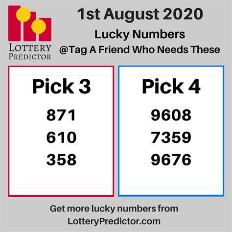 If the month and year you see doesn't match today's date, you will need to ... 9. 4; 3; 1. 0; 6; 3. Search my Numbers · Number Frequency · Number of Winners. .... Lotto pick 3 for today