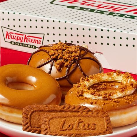 Lotus Biscoff Cheesecake Doughnut Doughnut Krispy Kreme Doughnuts ...