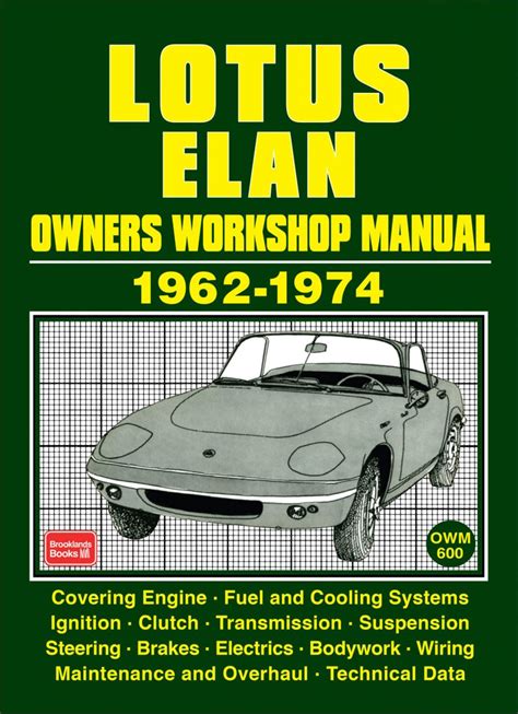 Lotus elan owners workshop manual 1962 1974. - A definitive guide to body language.