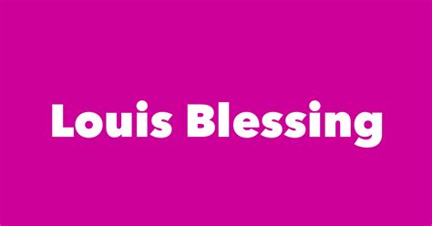 Lou Blessing - Wikipedia