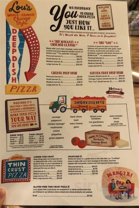 Learn More 60 Chicagoland Locations Plus 8 in Arizona, 5 in Wisconsin, and 7 in Indiana! We have dine-in restaurants and carryout and delivery only locations, so before you settle on a location, make sure they accommodate what you're looking for! Find My Location So, What's So Special About Lou's Pizza? Our recipe and our ingredients.. 
