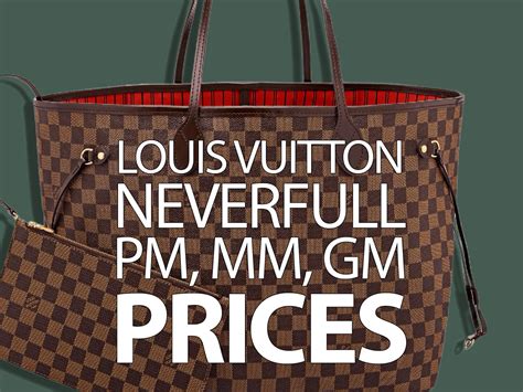 Louis Vuitton Neverfull Price History
