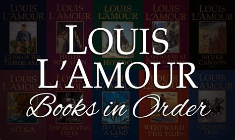 Louis l'amour characters names