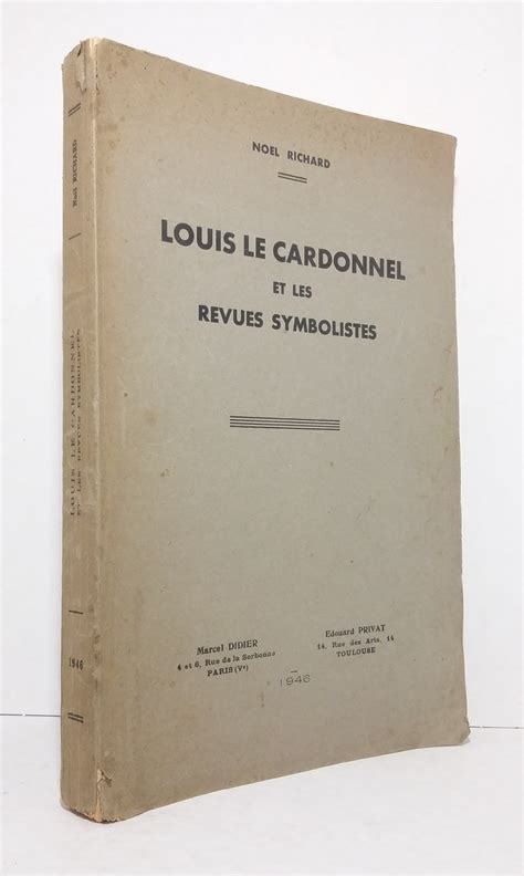 Louis le cardonnel et les revues symbolistes. - De natuurkundige grondslagen van den landbouw: openbare voordragten voor ....