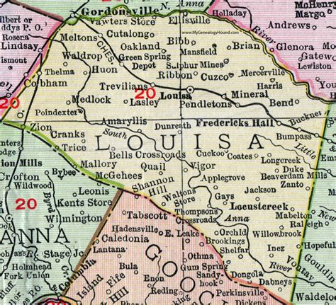 Louisa County, VA Property Assessment Record