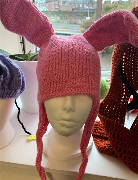 Louise Belcher Hat Crochet Pattern