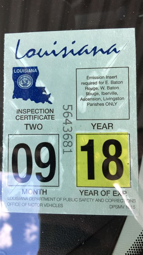 The City of New Orleans unveiled a new vehicle inspection certificate design on Dec. 30. The new certificates, commonly called brake tags, will be available to drivers on Jan. 18.. 