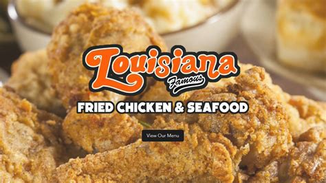 Louisiana chicken and seafood. Louisiana Fried Chicken (The Plaza) 4450 THE PLAZA. CHARLOTTE, NC 28215. (980) 585-2900. 10:00 AM - 9:00 PM. Start your carryout order. 