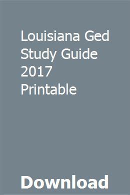 Louisiana ged study guide 2013 printable. - Imagen de américa latina en el siglo xx.