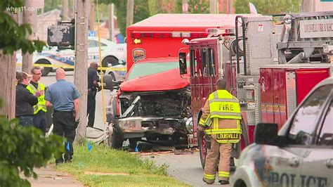 Louisville Fire Chief Brian O'Neill said the woman was rescued from the cabin at 12:45 p.m., about 40 minutes after the collision occurred. Two other people involved in the accident have been .... 