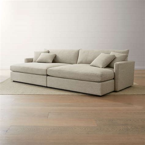 Lounge Deep Sectional Sofa + Reviews Crate & Barrel