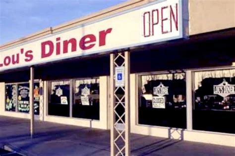 Lous diner. This Weeks Daily Specials!! We ARE OPEN 6am-2pm Sundays 8am-2pm Dec 4-Dec 8th ***** Mon- Chicken Fried Steak... *choice of French Fries, Onion Rings, Cheese Balls, or 