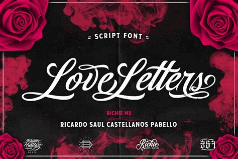 Love Letters Script Font Free Fonts