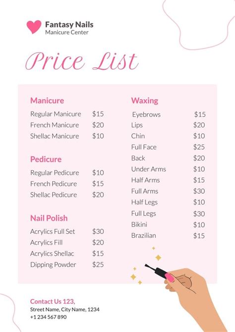 Love Nails Prices