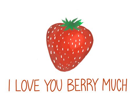 Love You Berry Much - Etsy