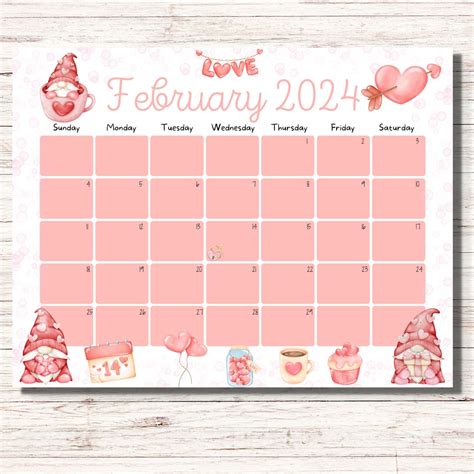 Love and Passion Calendar 2024 - Etsy