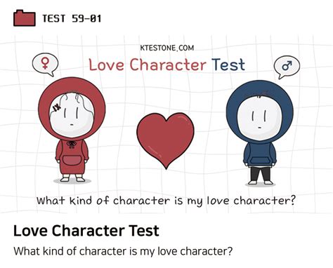 Love character test ktestone. Things To Know About Love character test ktestone. 