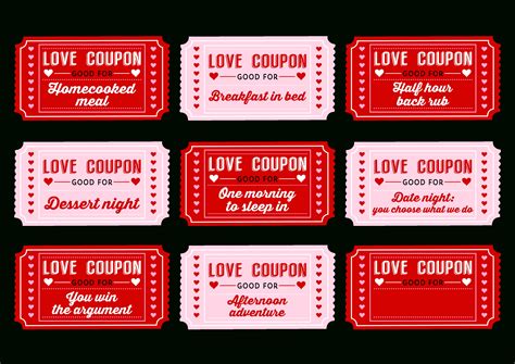 Love coupon ideas. Marriage. Printable Love Coupons Template – Homemade Coupon Book Ideas! Created On: January 12 | Updated: January 12 | 4 Comments. Use this printable love … 
