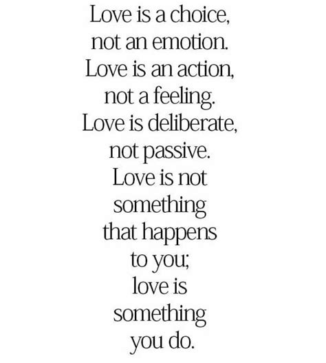 Love is not a feeling