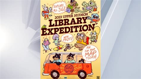 Love libraries? Join the 2023 Upper Hudson Library Expedition